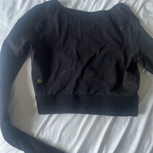 Lululemon wunder train crop top